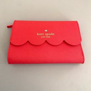 Kate Spade Red And Pink Wallet